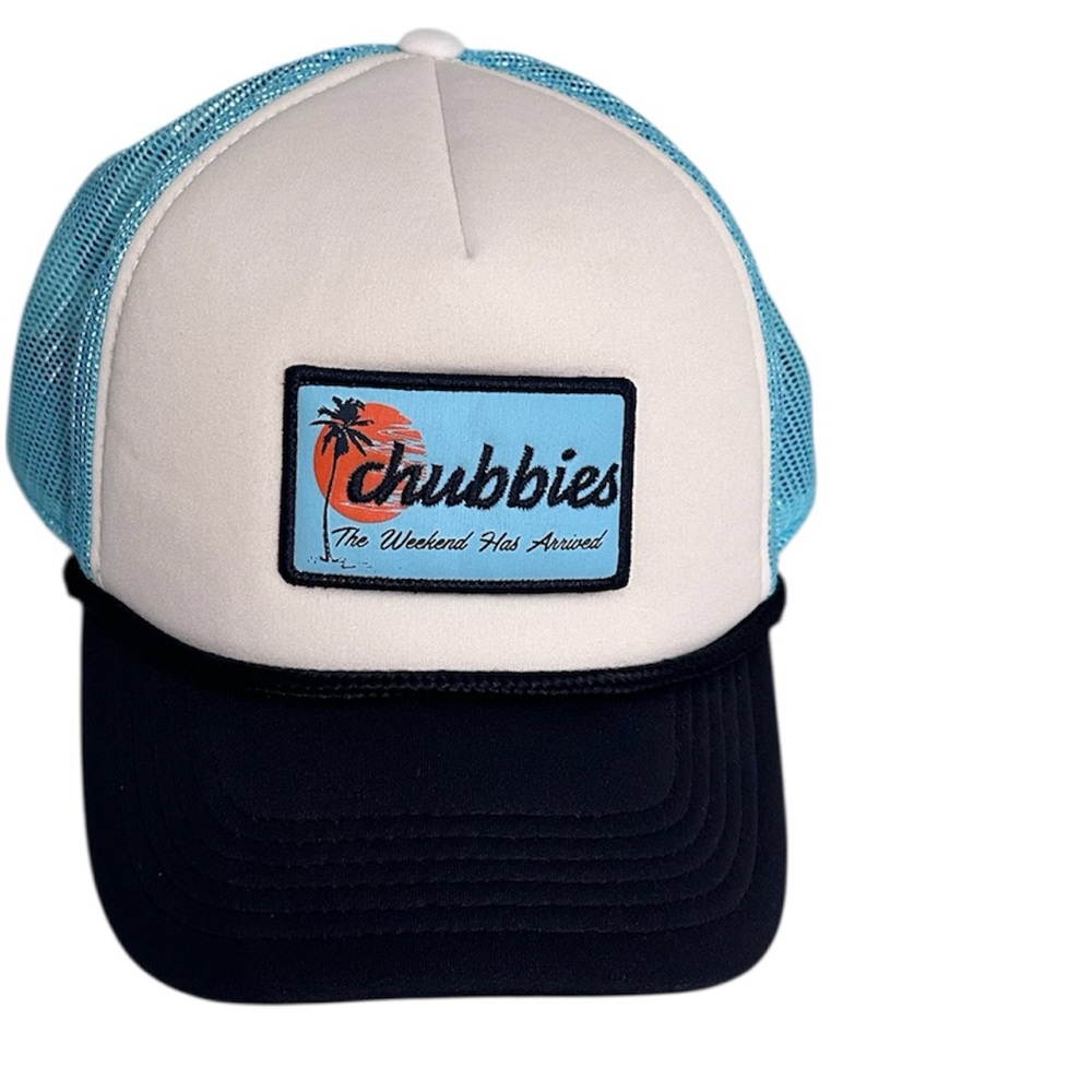 Chubbies Blues Hues Mesh Trucker Hat‎